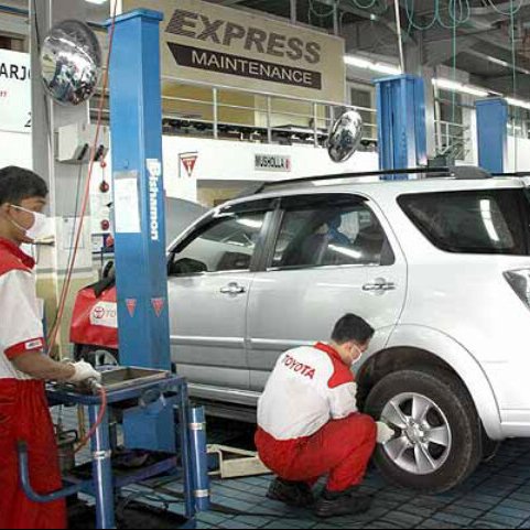 Beragam Keuntungan Service di Bengkel Resmi Tunas Toyota  